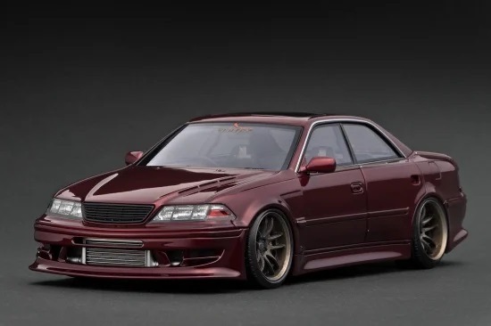 ignitionモデル 1/18 VERTEX JZX100 MARK-II Red Metallic【IG3577】 ミニカー IG3577 VERTEX JZX100 MARK-II レッドメタリ