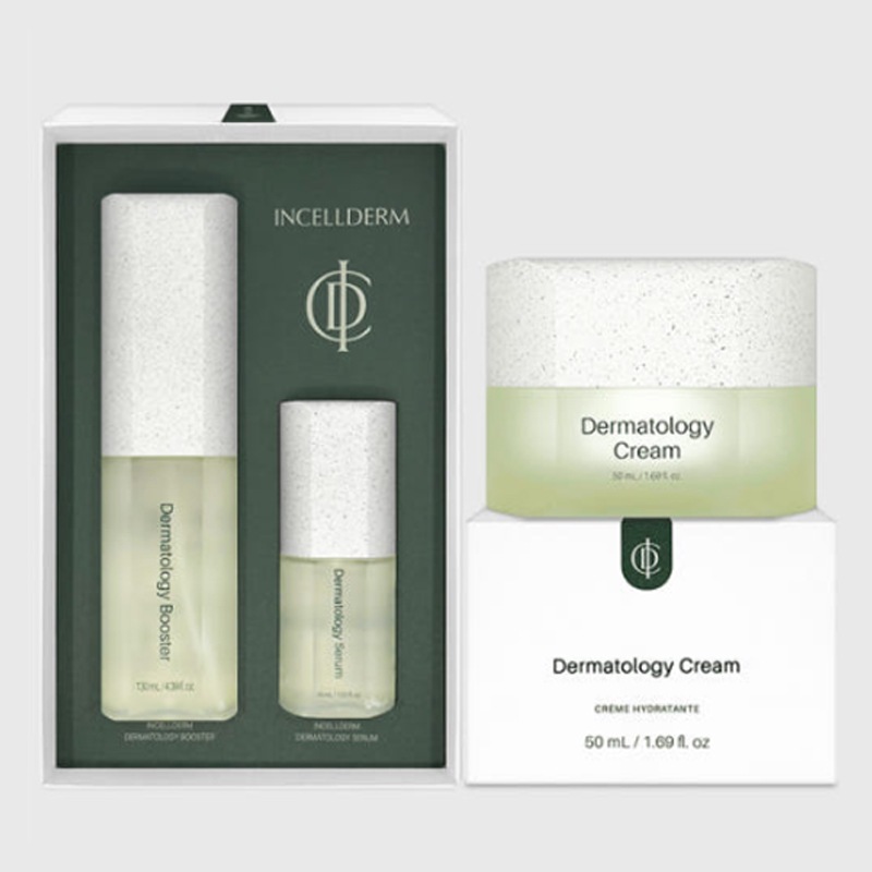 [2025new]最安値3種フルセット[ブースター /セラム /クリーム]メイン3種 / ブースター120ml＋セラム45ml＋クリーム50ml速い吸収,弾力肌