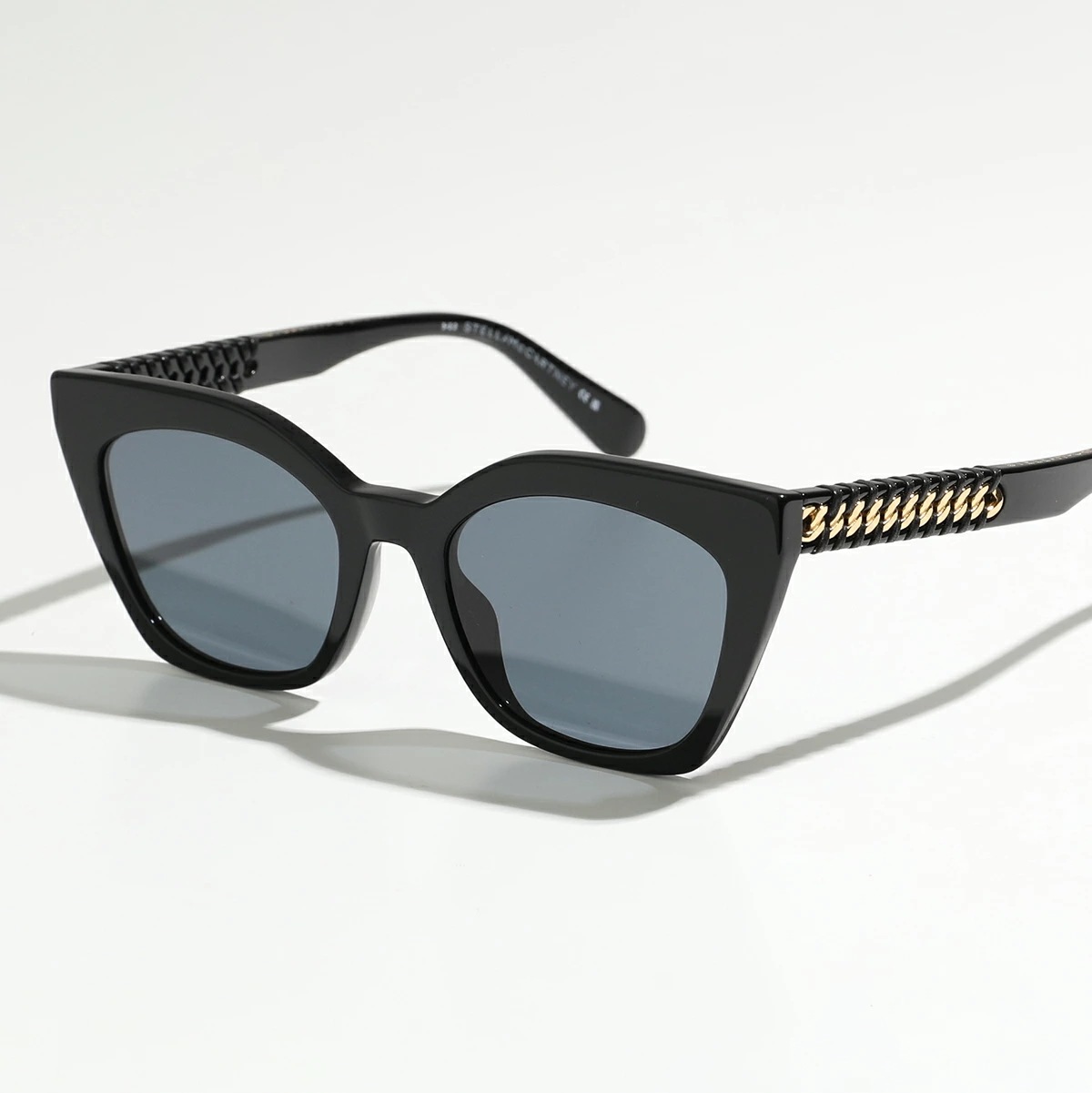 STELLA McCARTNEY ステラマッカートニー サングラス SC40036I レディース フォックス型 メガネ 眼鏡 ロゴ アイウェア 01A