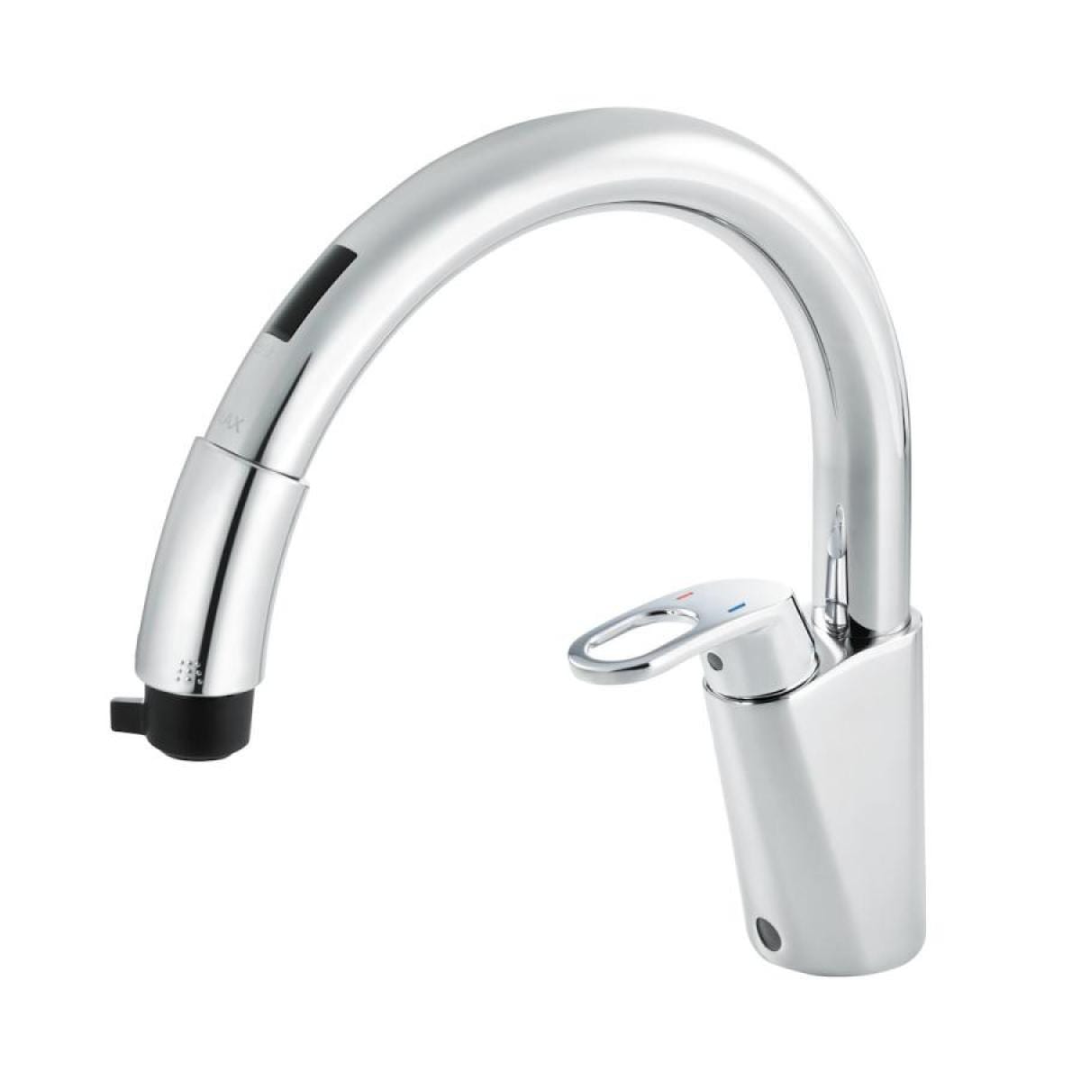 LIXIL(リクシル) キッチン用 ハンドシャワー付タッチレス水栓 ナビッシュ 乾電池式 寒冷地用 RSF-672NA