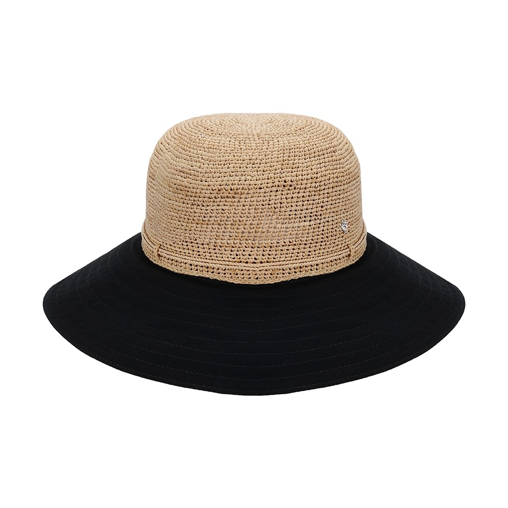 ヘレンカミンスキー マイナチュラルブラックバイザーサンキャップ HAT50575
