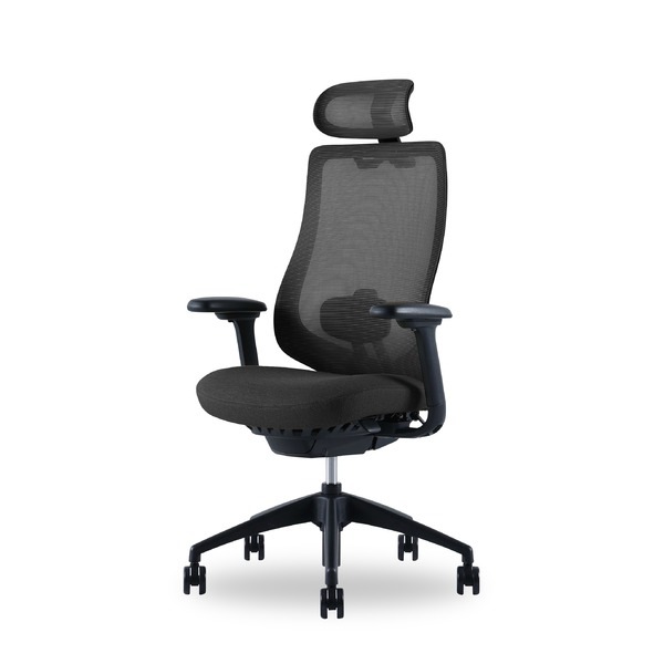 高機能オフィスチェア Type-LB フレーム：ブラック/張地：ブラック 組立品