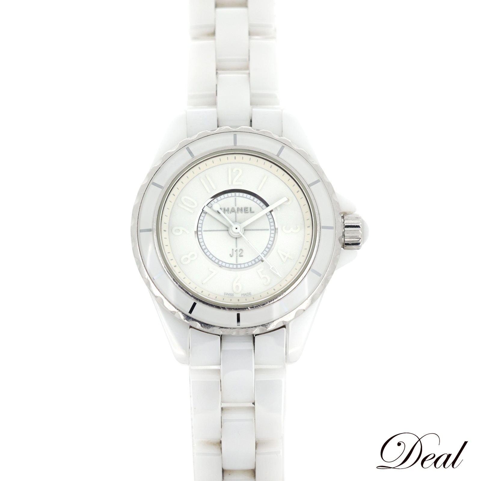 2000本限定 シャネル J12 ホワイトファントム H3705 レディース 腕時計