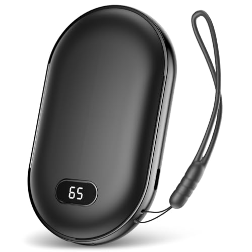 【360両面発熱/素肌に優しい材質/抗菌仕様】ATOPSUN 充電式カイロ 8000mAh大容量 カイロ 充電式 両面発熱 携帯カイロ 電気カイロ モバイルバッテリー 3段階温度調節 最高温度 65