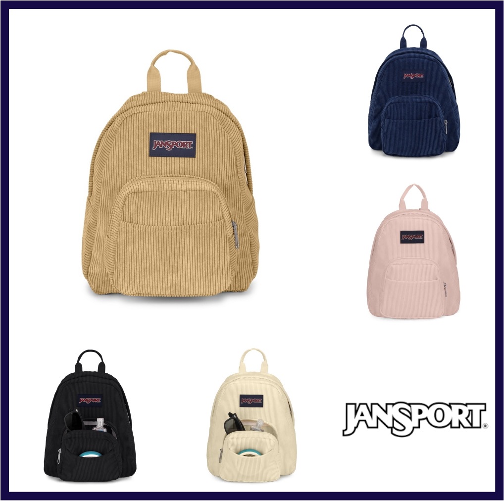 [正規品] ハーフパイント コーデュロイ ミニ バックパック NAVY おしゃれ 男女兼用