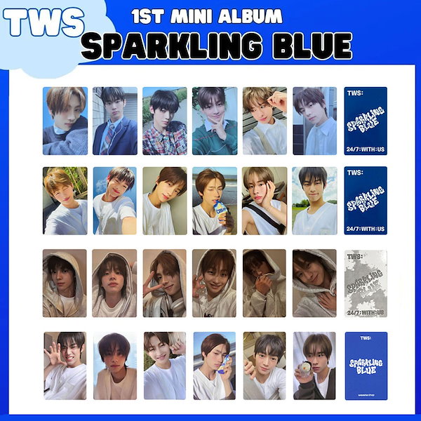 tws fanpartyトレカ シニュ sparklingBlue TWS シニュ トレカ - メルカリ