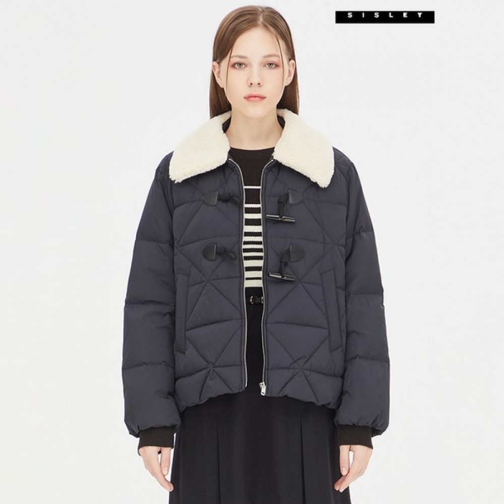 (シスレー) シスレーファーカラートグルボタンショートパディング SAPDC6461_DN 28,092円