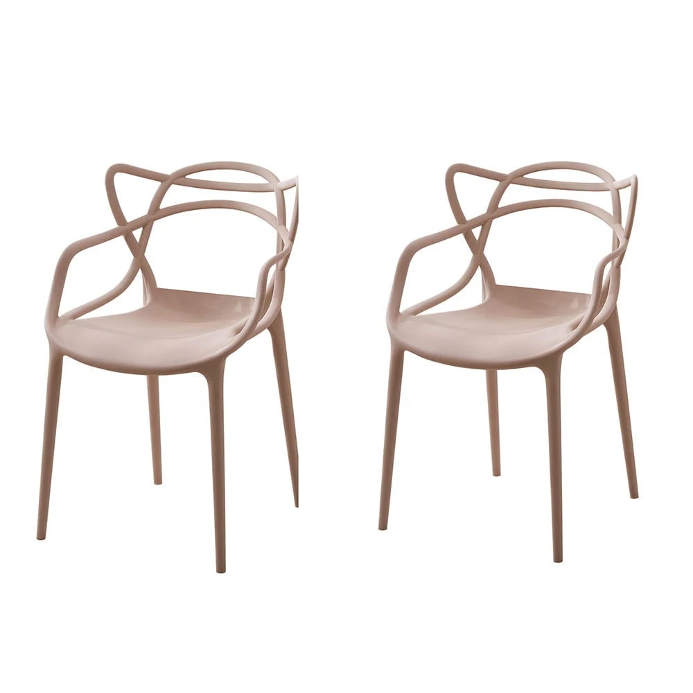 【国内即日発送】ダイニングチェア ポリプロピレン2脚