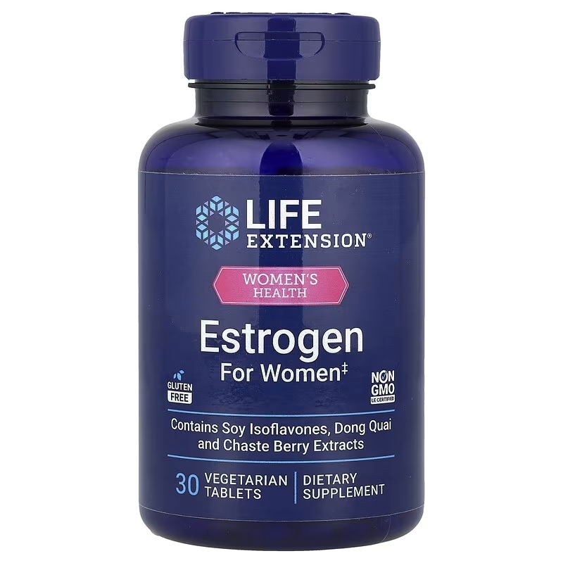 女性の健康 Estrogen for Women 植物性タブレット30粒 4,637円