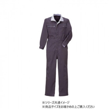 クレヒフク ツナギ チャコールグレー 4L 660