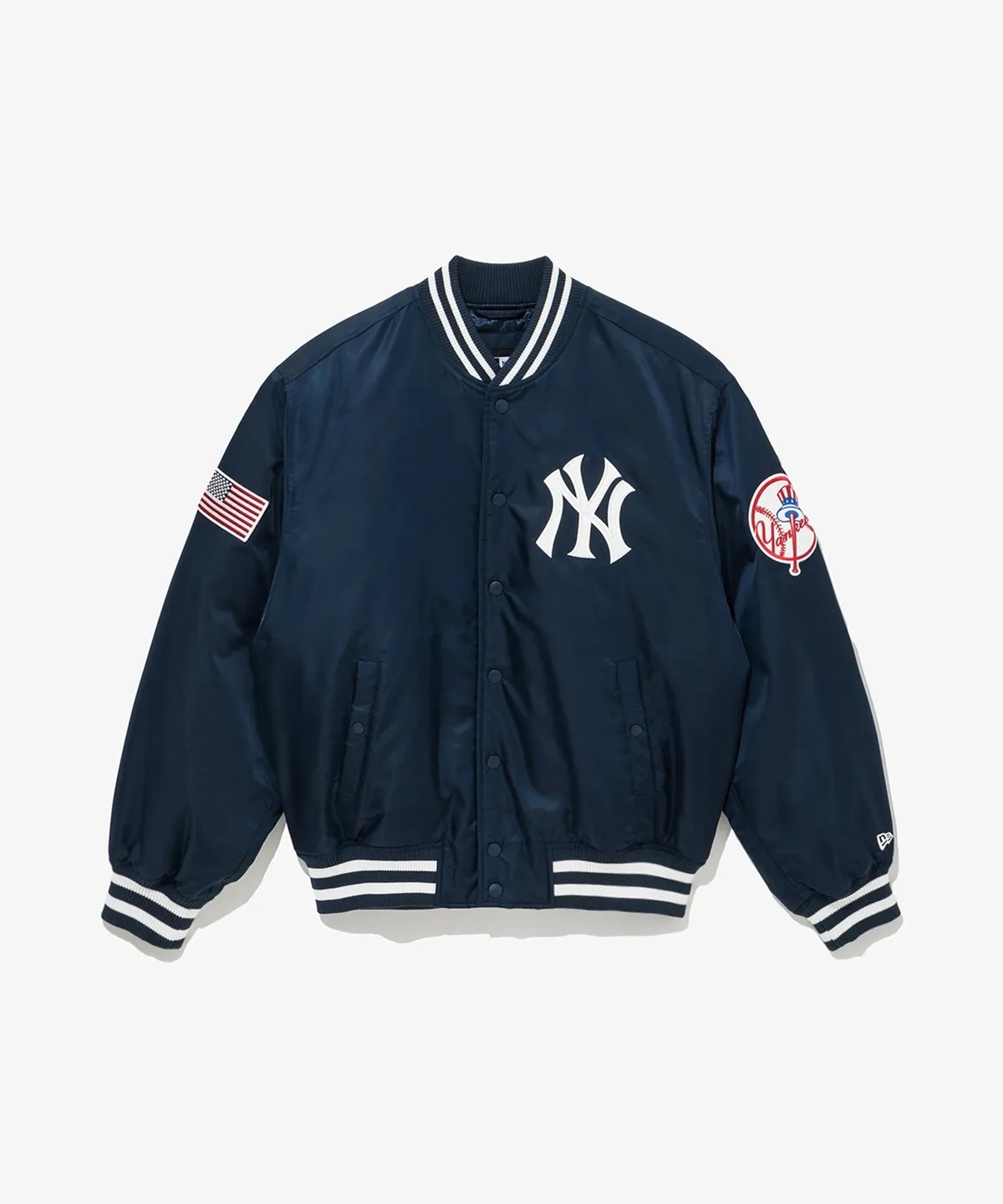 MLB ニューヨーク ヤンキース アセンティック スタジアム ジャケット ネイビー