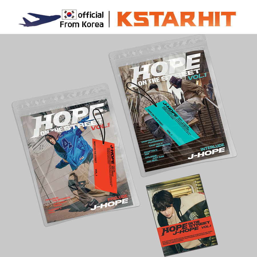 (Weverse 特典 /3種セット) J-Hope (BTS) - Special Album HOPE ON THE STREET VOL.1