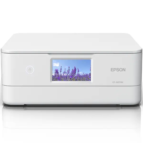 EP-887AW (ホワイト) A4カラーインクジェット複合機 カラリオ コンパクトデザイン Wi-Fi 自動両面印刷 27,742円
