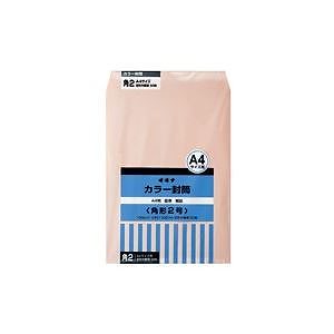 （業務用3セット）オキナ カラー封筒 HPK2PK 角2 ピンク 50枚