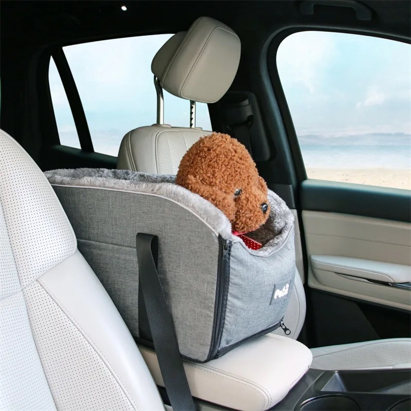 犬用ポータブルコンソール,車用シート用バッグ,洗える,滑り止め,ペット用安全用品