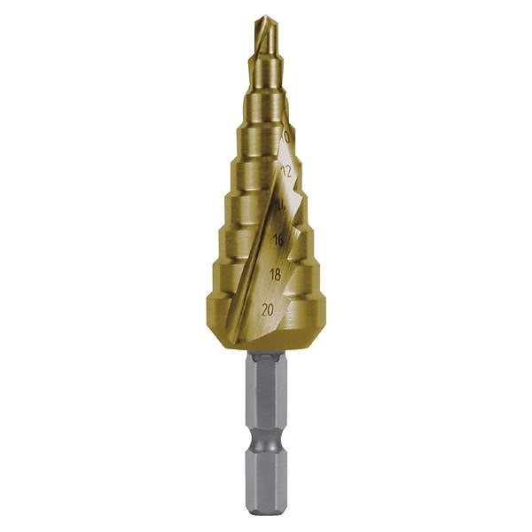 RUKO(ルコ):スパイラルステップドリル 12mm チタン 101050-9T  オレンジブック 7659598 Amazon.co.jp: Chisafly ステップドリル スパイラルドリル 4本