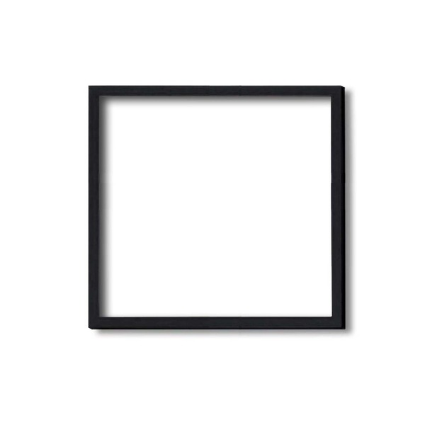 [角額]木製正方額/壁掛けひも 5767 300角（300x300mm）「ブラック」
