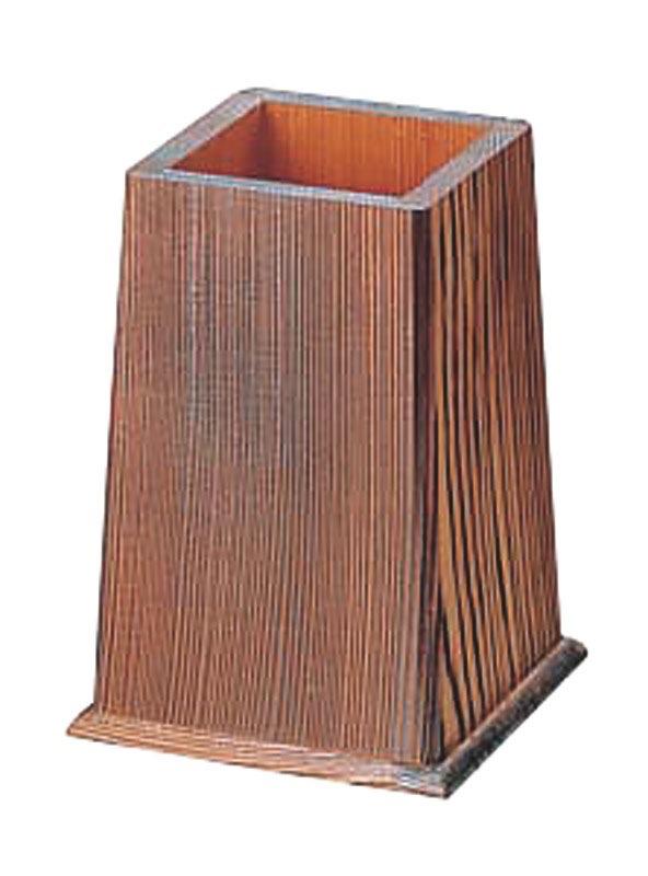 （まとめ買い）ヤマコー ネズコ（焼杉）箸立て [x3]