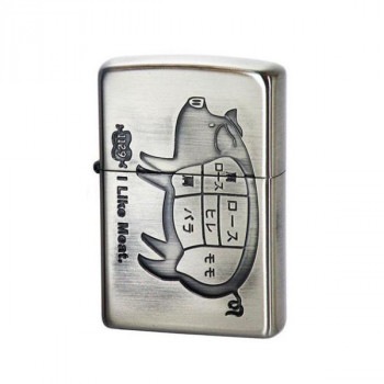ZIPPO アイライクミート ブタNi