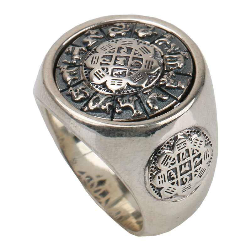 925 六字真言リング [rs190]