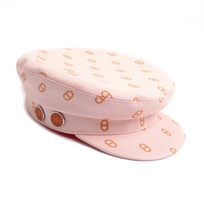 HERMES エルメス ヴォーバン クルー ドセル キャスケット ピンク