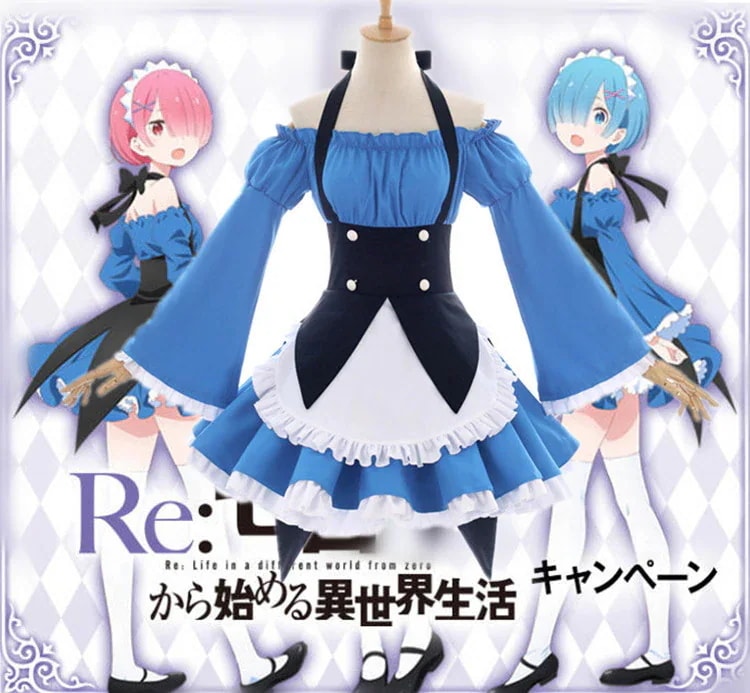 Re:ゼロから始める異世界生活 エミリア コスプレ衣装　コスチューム ハロウィン 6,702円