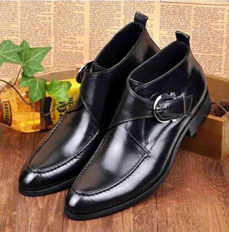 ビジネスシューズ メンズ 厚底 夏 滑らない レザー 秋 春 ストレートチップ 安い ON おすすめ 軽量 走れる 革靴 防水 おしゃれ 冬 本革 人気 革 ショートブーツ ブーツ カジュアル ブラン
