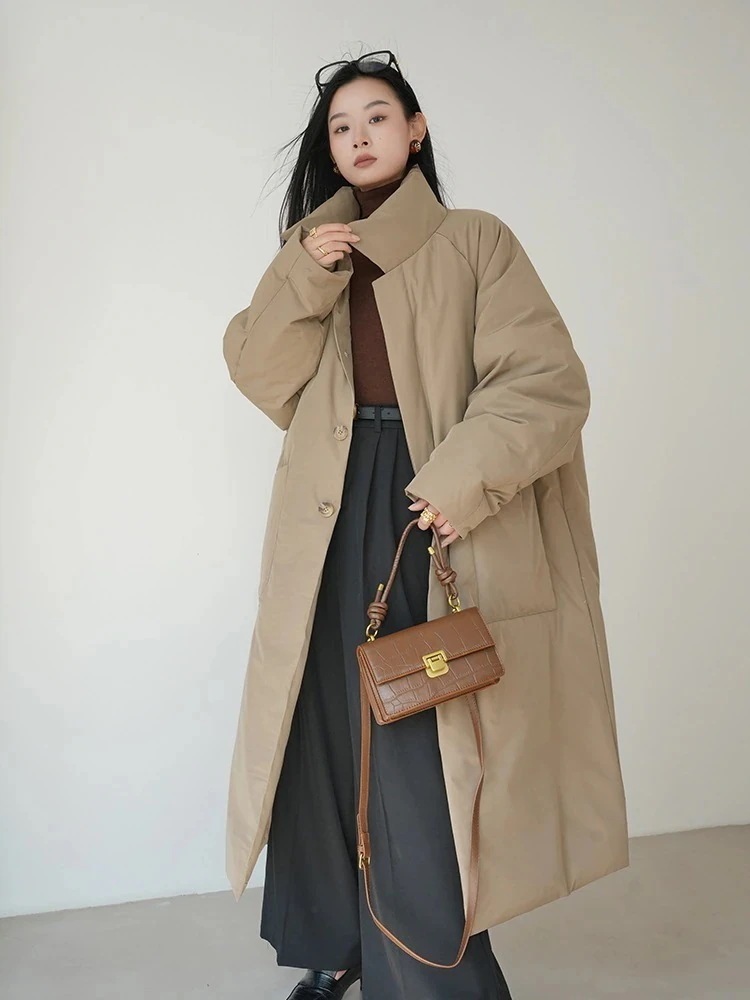 ジャケット 韓国 レディース 冬アウター 通勤ジャンパー・ブルゾン 冬の綿入れ女子中長期ゆったり綿入れコート綿 ダウンジャケット コート 2025新入荷