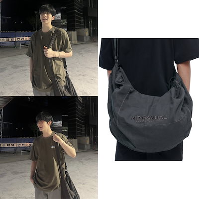 NOMANUAL】TXT スビン 着用 VAGUS DUFFLE BAG