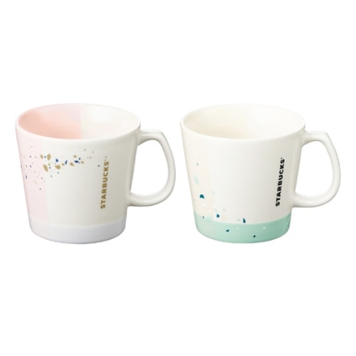 テラゾ マグ セット カップル マグカップ 414ml 2P