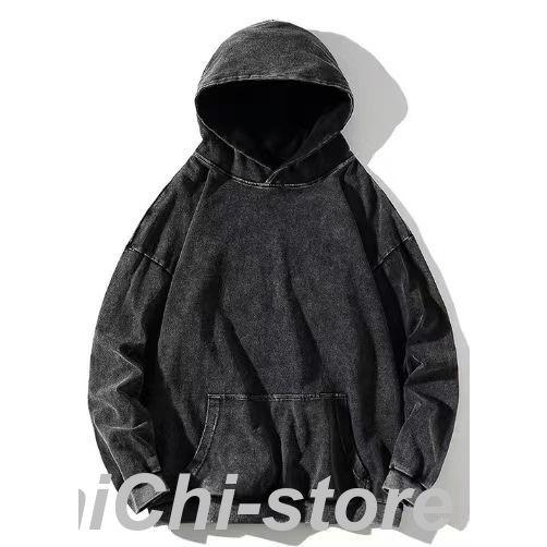 新作セール パーカー メンズ 長袖 デニム 大きいサイズ プルオーバーパーカー デニムパーカー レディース オシャレ ポッケト付き 春服 無地