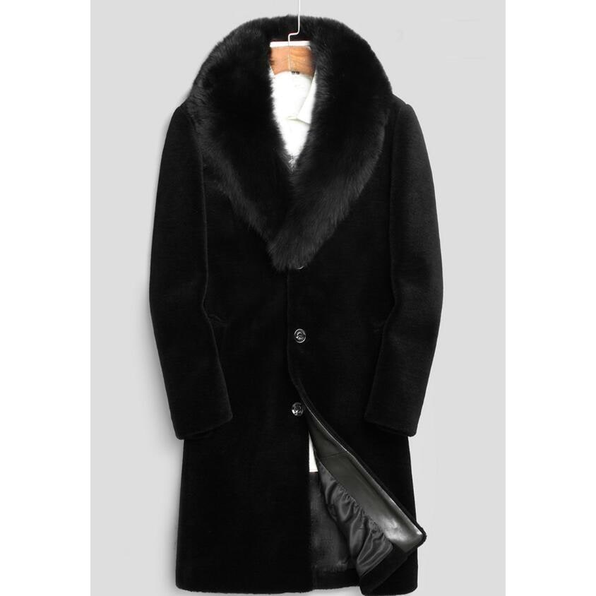 令和 フェイクファー ロング丈 OL 高級感 格好良い 毛皮コート メンズ ファーコート 長袖 大きいサイズ 厚手 軽量 暖かい 秋冬 ジャケット お洒落 S-6XL 冬服