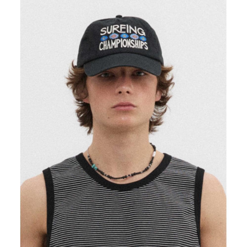 WMC Surfing Championship 5 Panel Cap BLACK O-MOBXE5Y5150