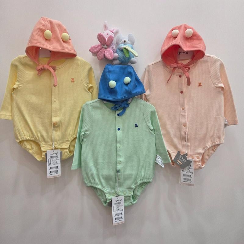 乳母ボディスーツ(帽子) 01T117508_GN