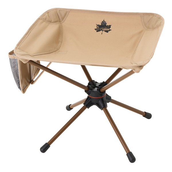 Tradcanvas 回るんスツール 高さ47×幅49×奥行43cm 座高39cm 耐荷重100kg 収納バッグ 73321100