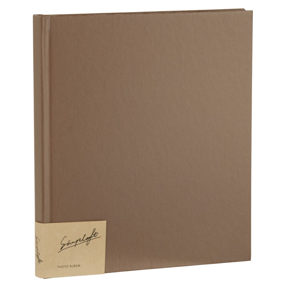 （まとめ買い）シンプラフト ブック式フリーアルバム デミ プラコート台紙（クラフト） ブラウン ア-SPT-DB-BR [x3]