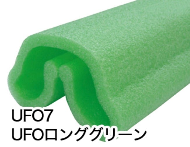 エムエフ UFO 7 グリーン 1700L60本セット有効幅100180mm 長さ1700mm 養生カバー 柱養生 玄関まわり 縦地 開口部 養生 ユーフォーK