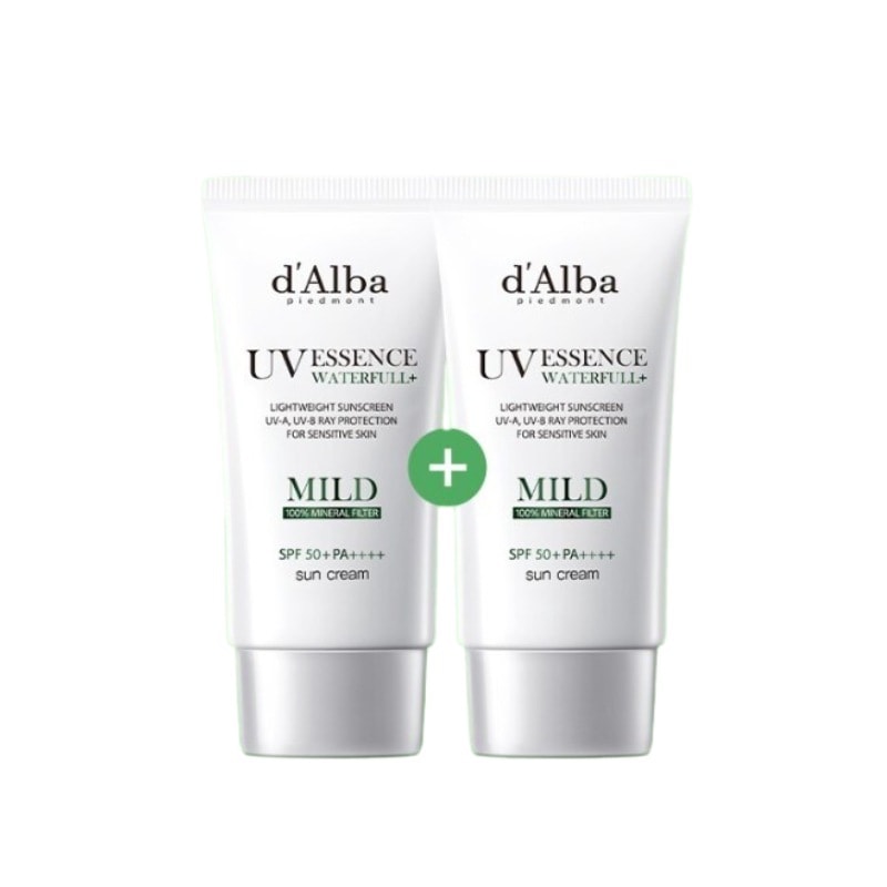 [1+1]ダルバ ウォーターフル マイルド 日焼け止めクリーム 50mL