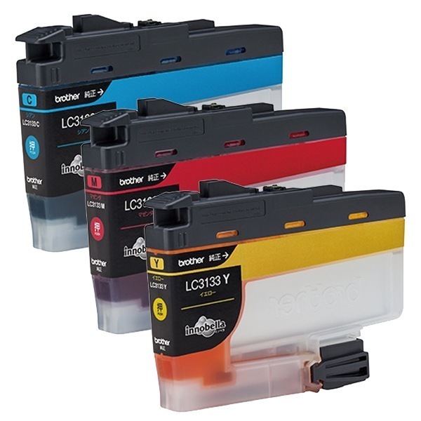 純正 インクカートリッジ 3色セット LC3133 C/M/Y LC3133COLOR-SET