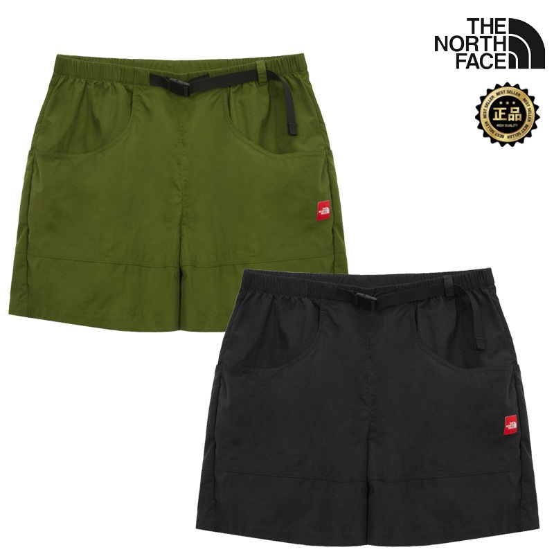 NS6NS28 RED BOX NYLON BELTED SHORT 26SS新作 ベルテッドショーツ ナイロンショーツ 軽量 撥水 春夏 デイリー 韓国 コーデ提案 Tシャツ サンダル ソックス