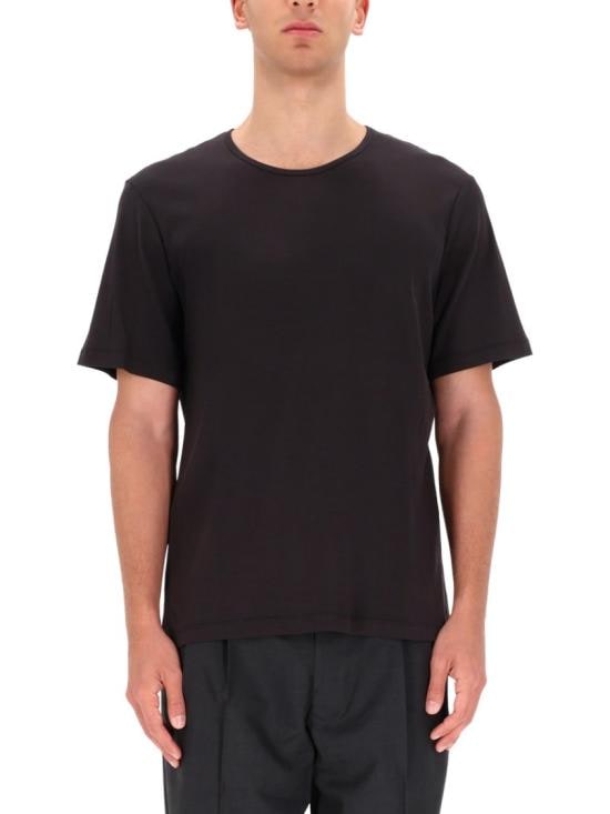 LEMAIRE Men T-Shirts TO1109 LJ1016BK998 Black