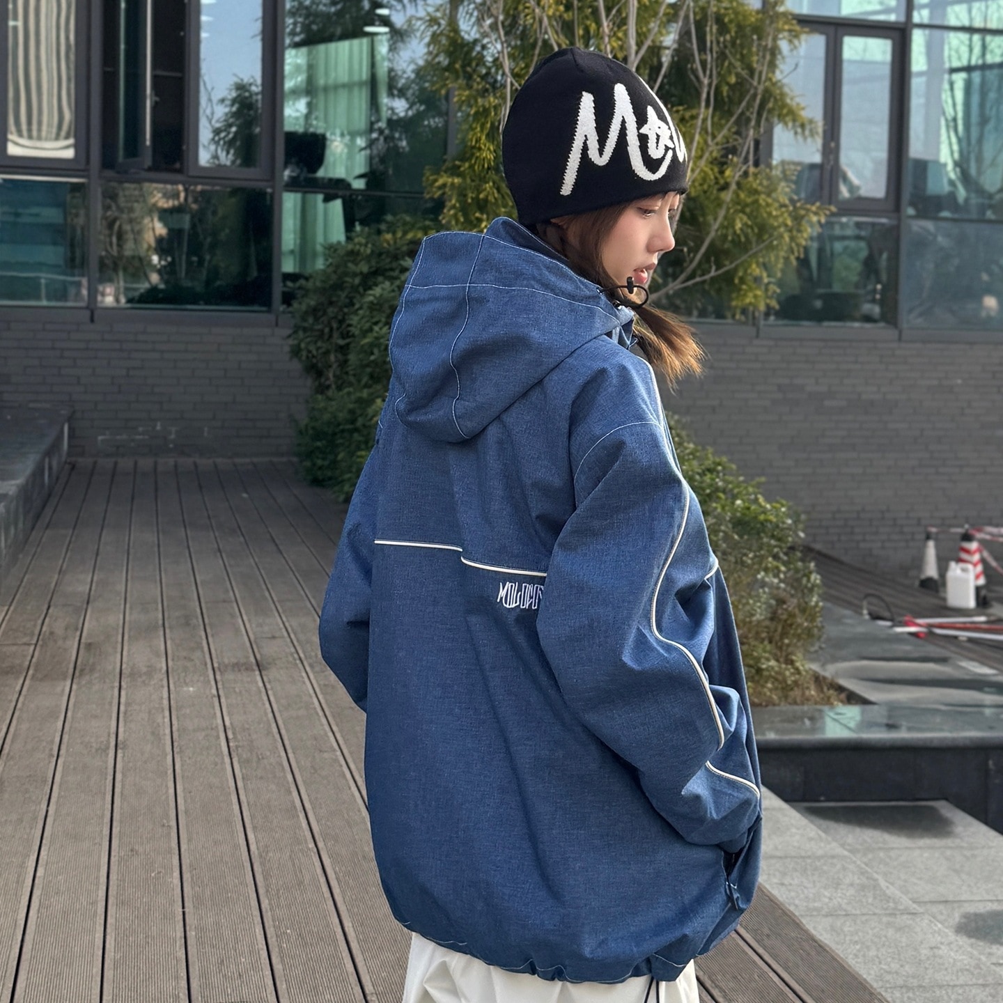 2026NEW デニム スノーボードウェア メンズ レディース ジャケット スキーウェア スノーボードウェア