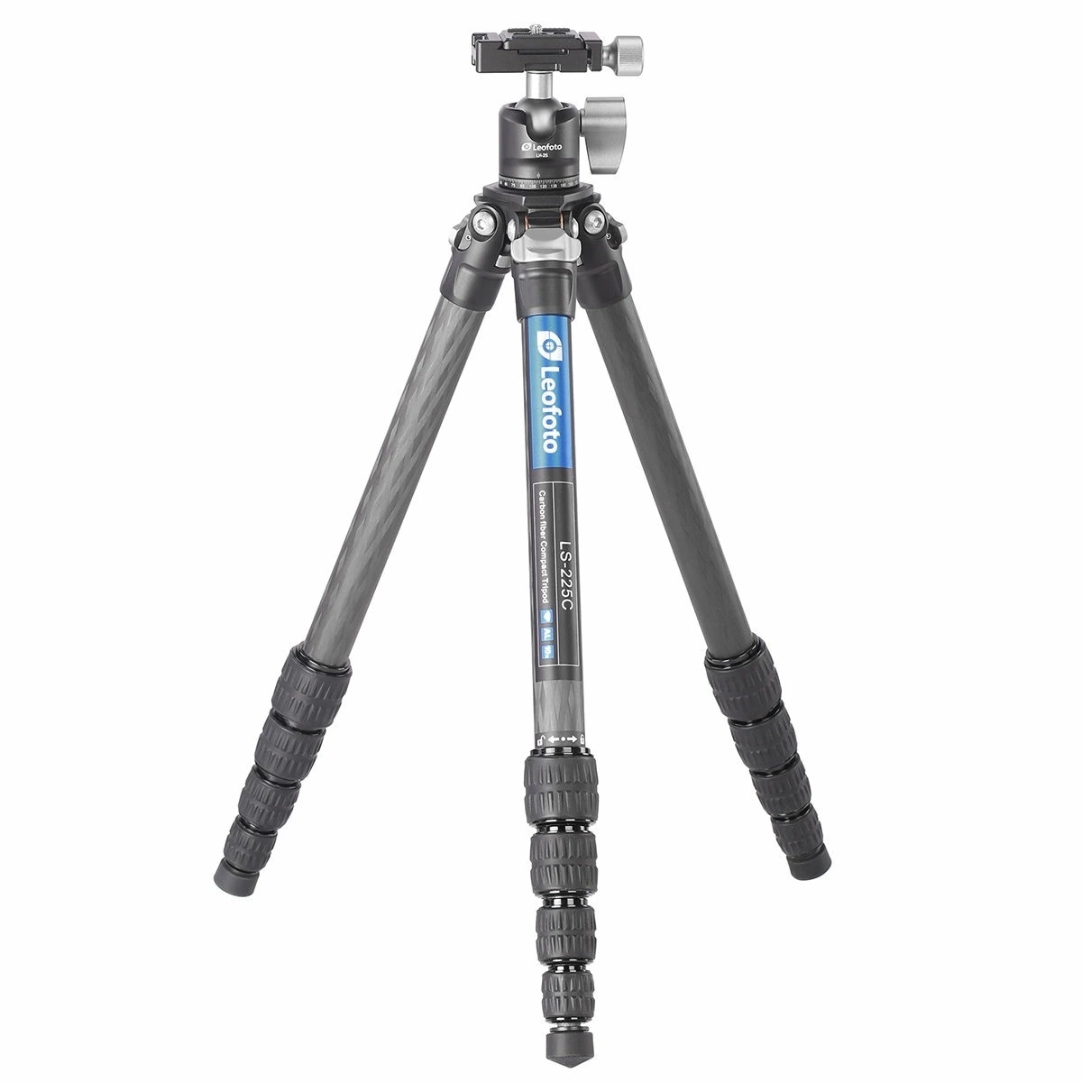 Leofoto(レオフォト) LS-225C+LH-25 カーボン三脚＋自由雲台セット［レンジャーシリーズ最大脚径22mm5段3/8,1/4インチ対応ボール径25mmノブタイププレートPU 24,552円