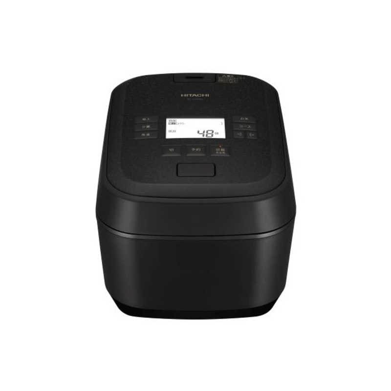 【2025年10月04日発売予定】日立　HITACHI　炊飯器 圧力＆スチーム ふっくら御膳 漆黒(しっこく) ［5.5合 / 圧力IH］ 漆黒（しっこく）　RZ-Z100JM
