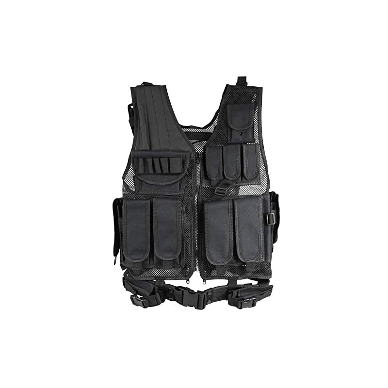 タクティカルベスト 600Dポリエステル 超軽量 ミルフォース SWATベスト レプリカ サバゲー