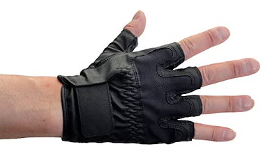 他サイト： レザックス(Lezax) 半指 メッシュ グローブ ドライビンググローブ 【ブラック】 28の商品画像