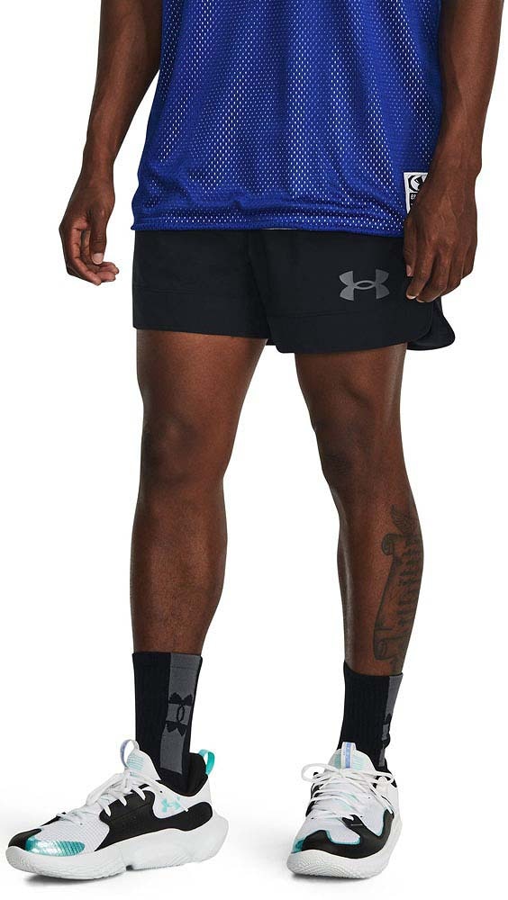 アンダーアーマー 1380302-001-LG バスケットボール　フープス ショーツ（ブラック・サイズ：LG） DOM1380302001LG