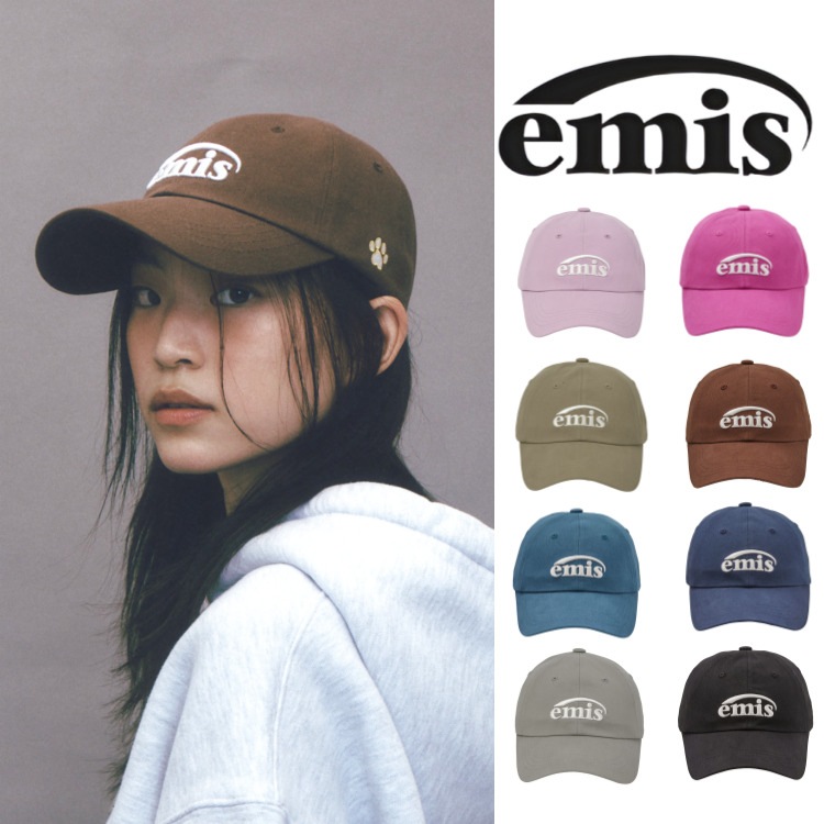 イミス　韓国　emis FOOT PRINT BALL CAP  即日　匿名発送 Qoo10] EMIS emis FOOT PRINT BALL : バッグ・雑貨