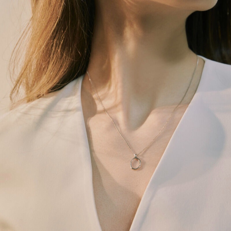 Hei / haze pendant necklace 2color / BTS 着用