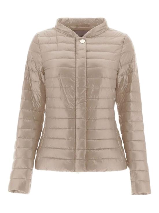 HERNO Women Bubble Jackets PI0608DIC 12017Z2600 Dove Grey